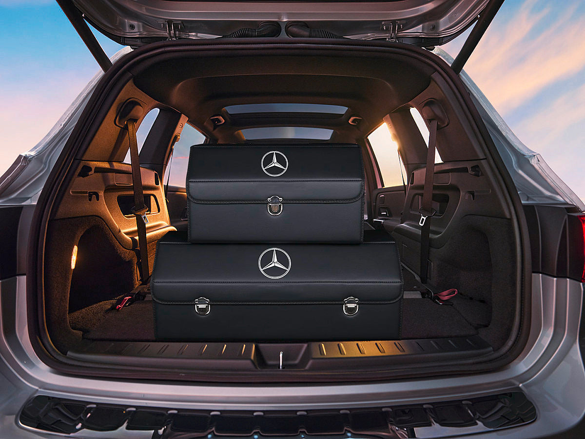 Δερμάτινη θήκη αποθήκευσης για το πορτμπαγκάζ του αυτοκινήτου-GR