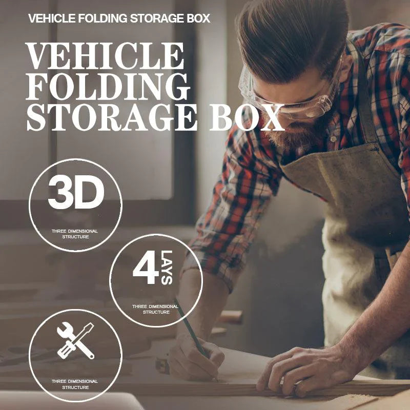 Δερμάτινη θήκη αποθήκευσης για το πορτμπαγκάζ του αυτοκινήτου-GR