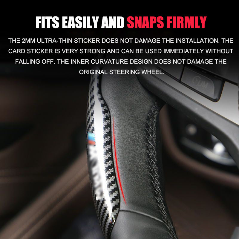 🔥Nova univerzalna prevleka za volan iz karbonskih vlaken (2 kosa)❗Ustreza vsem modelom-SI