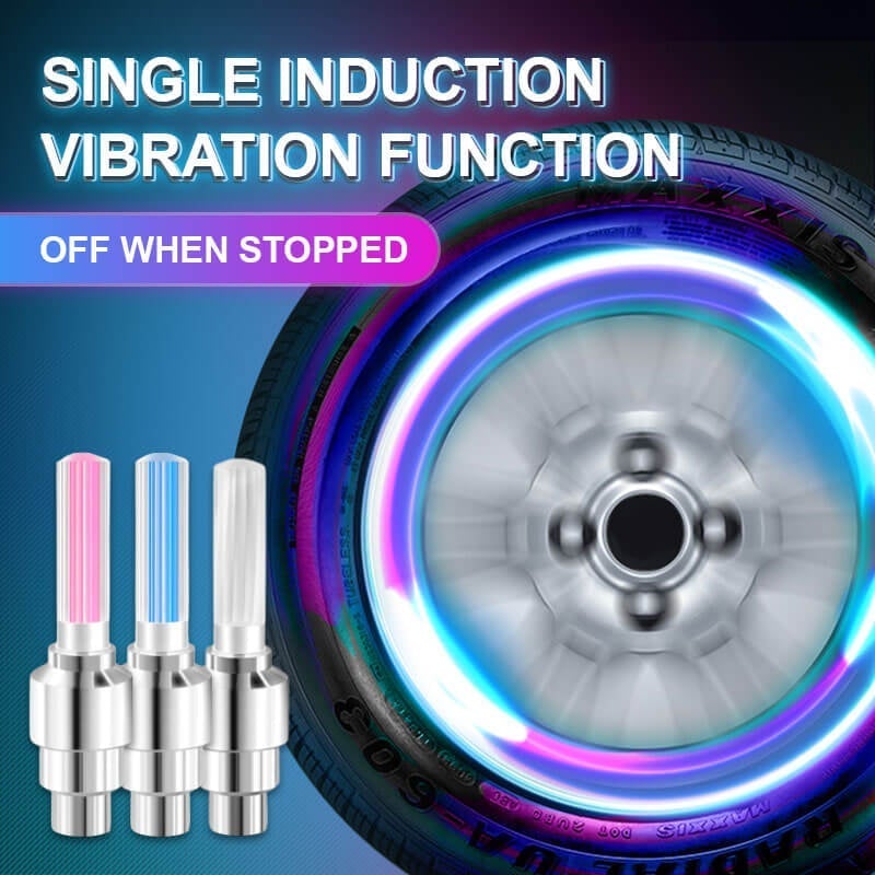 🌈 💡 Αδιάβροχα φώτα LED για τροχούς 【✨ 1+3 Δωρεάν】-GR