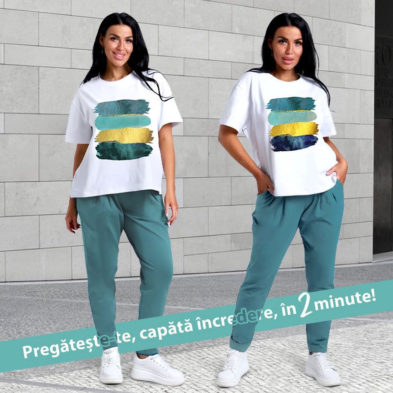 💥🍃 Šik ležeran dvodijelni set - udoban i moderan ✨-HR