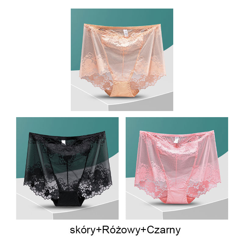 💝Ručno rađene ženske gaćice od svilene čipke