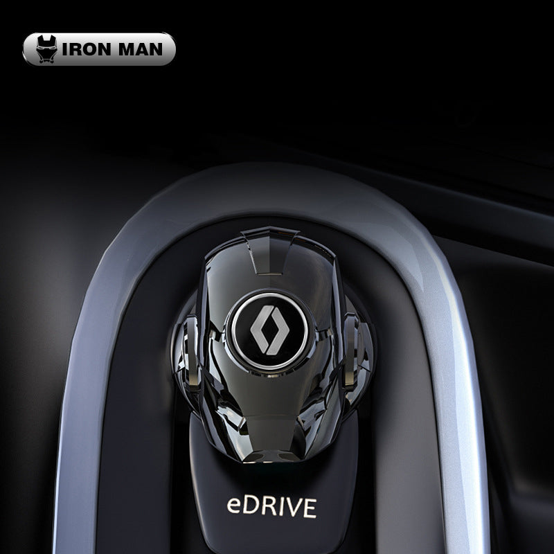„Iron Man“ automobilio užvedimo mygtuko apsauginis dangtelis-LT