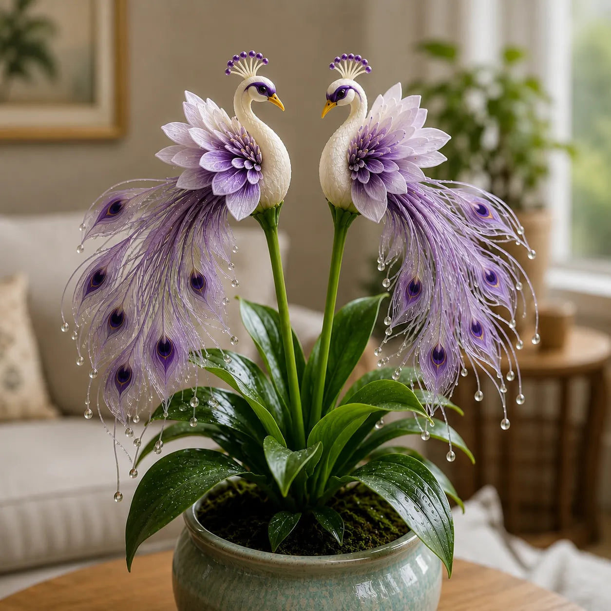 🦚 Cibuľky orchideí Peacock – živý klenot ✨-SK