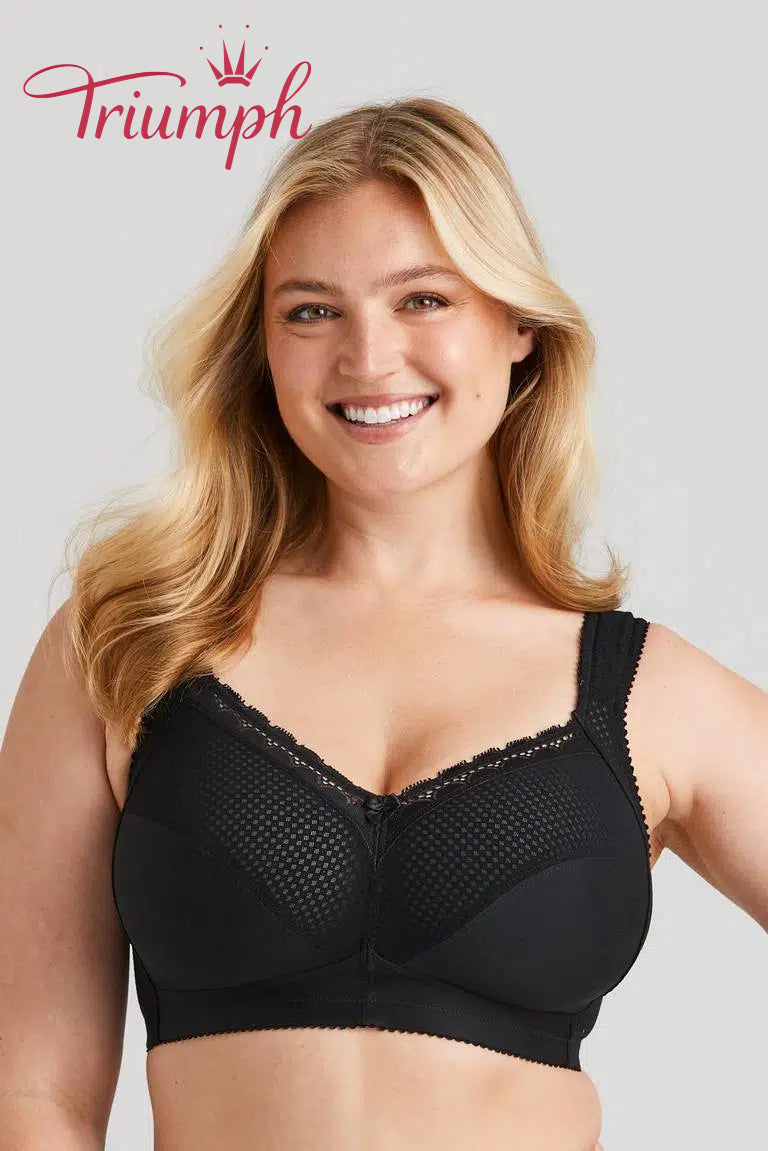 💖Triumph® Conjunto de 3 ✨Cómodo sujetador de lunares de algodón-ES