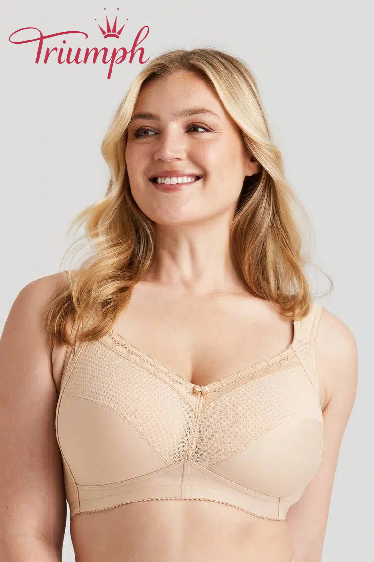 💖Triumph® Conjunto de 3 ✨Cómodo sujetador de lunares de algodón-ES