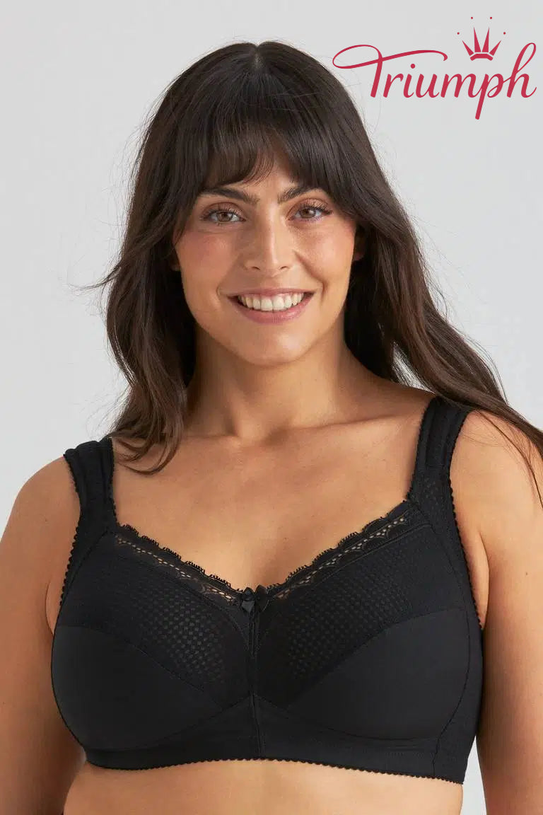 💖Triumph® Conjunto de 3 ✨Cómodo sujetador de lunares de algodón-ES