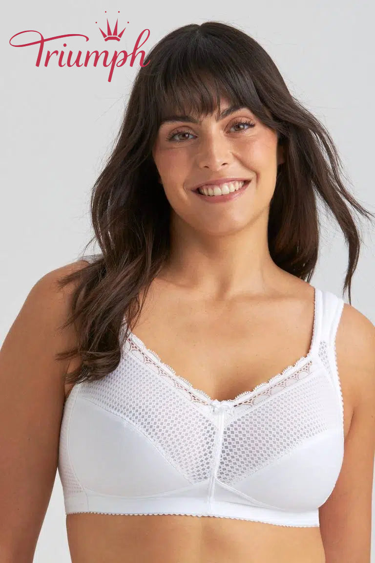 💖Triumph® Conjunto de 3 ✨Cómodo sujetador de lunares de algodón-ES