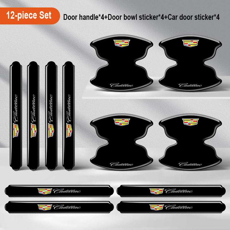 Sutirštinti automobilio durelių klijai su logotipu ✨8 vnt.✨--LT