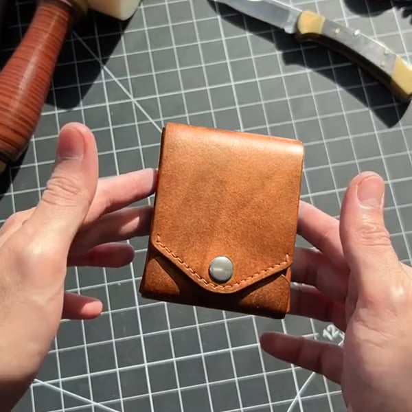 Cartera de cuero multifuncional-ES