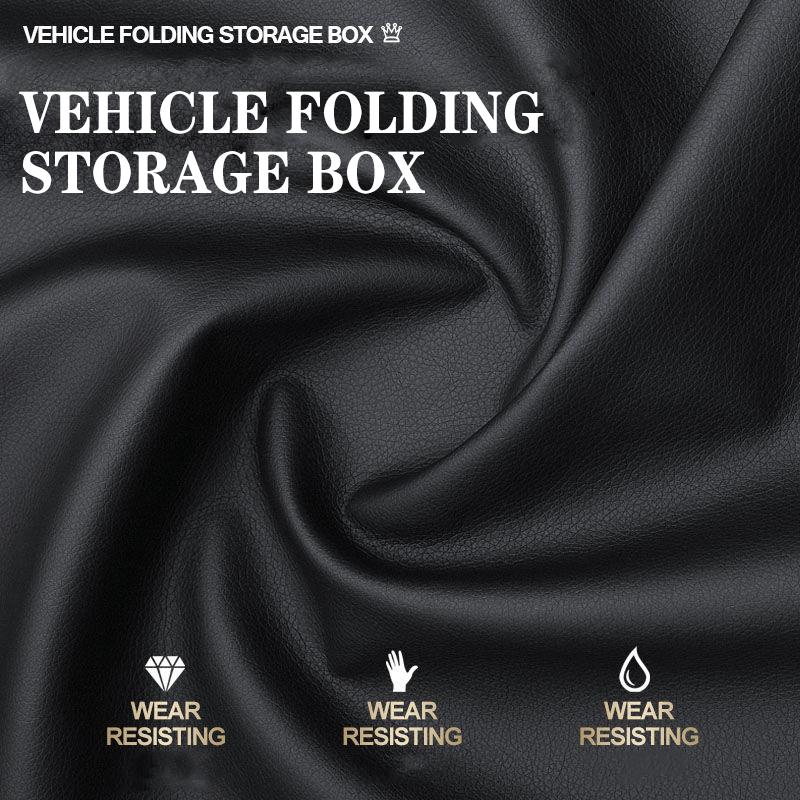 Δερμάτινη θήκη αποθήκευσης για το πορτμπαγκάζ του αυτοκινήτου-GR