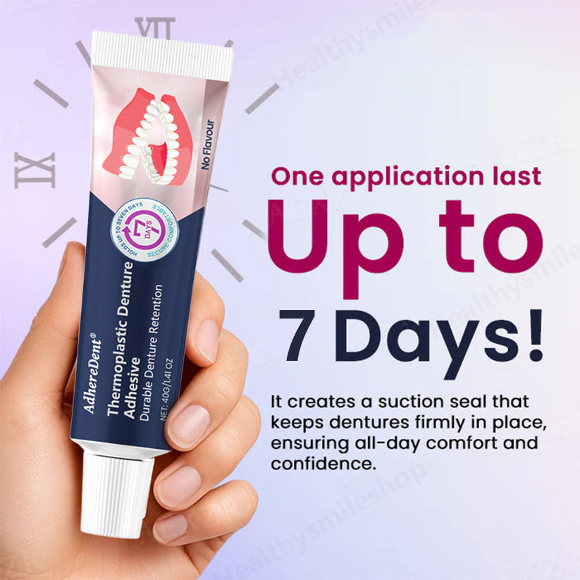 （🔥Kupite 1, dobite 1 gratis🔥）AdhereDent termoplastično lepilo za proteze, trajna fiksacija proteze-SI
