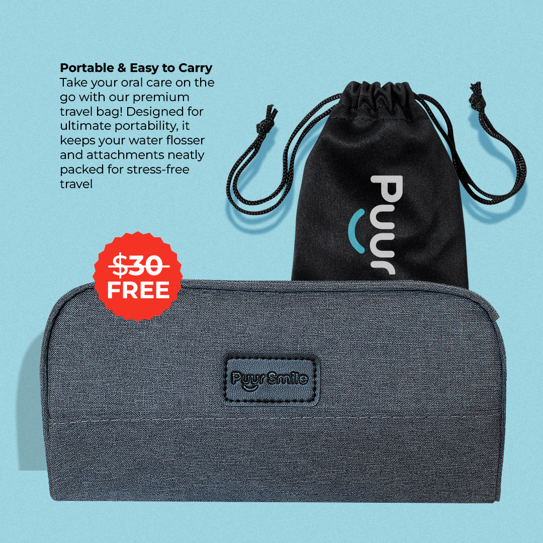 Irrigador bucal PUURSMILE: 55 % de descuento en Black Friday + 4 regalos gratis-ES