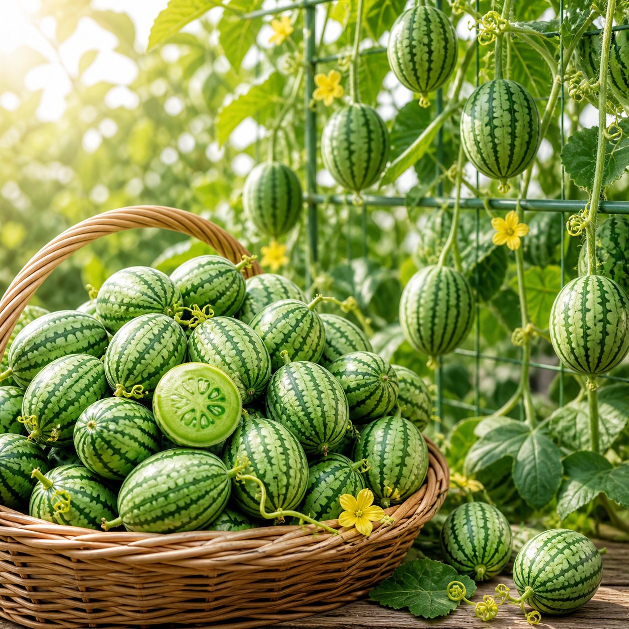 🍉Doma vzgojite miniaturna semena lubenice - ljubka, osvežilna in enostavna za gojenje!-SI