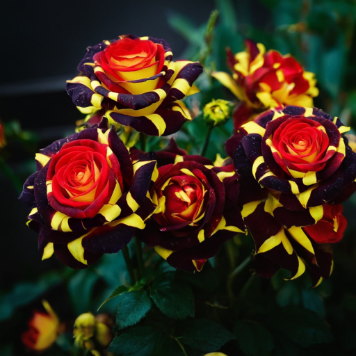 Σπάνιο τριαντάφυλλο 'Firebird' - Love Flower-GR