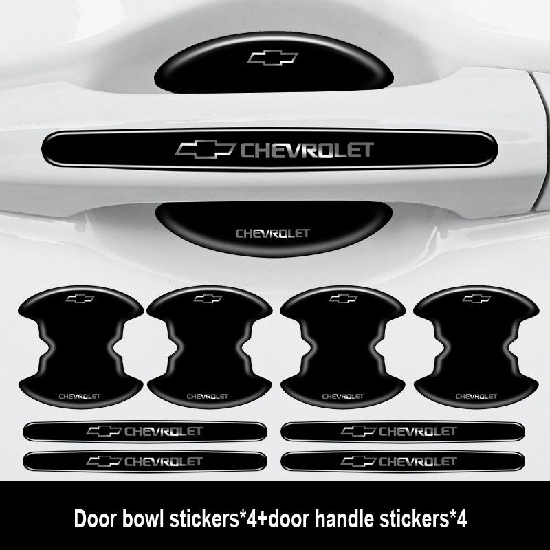 Sutirštinti automobilio durelių klijai su logotipu ✨8 vnt.✨--LT