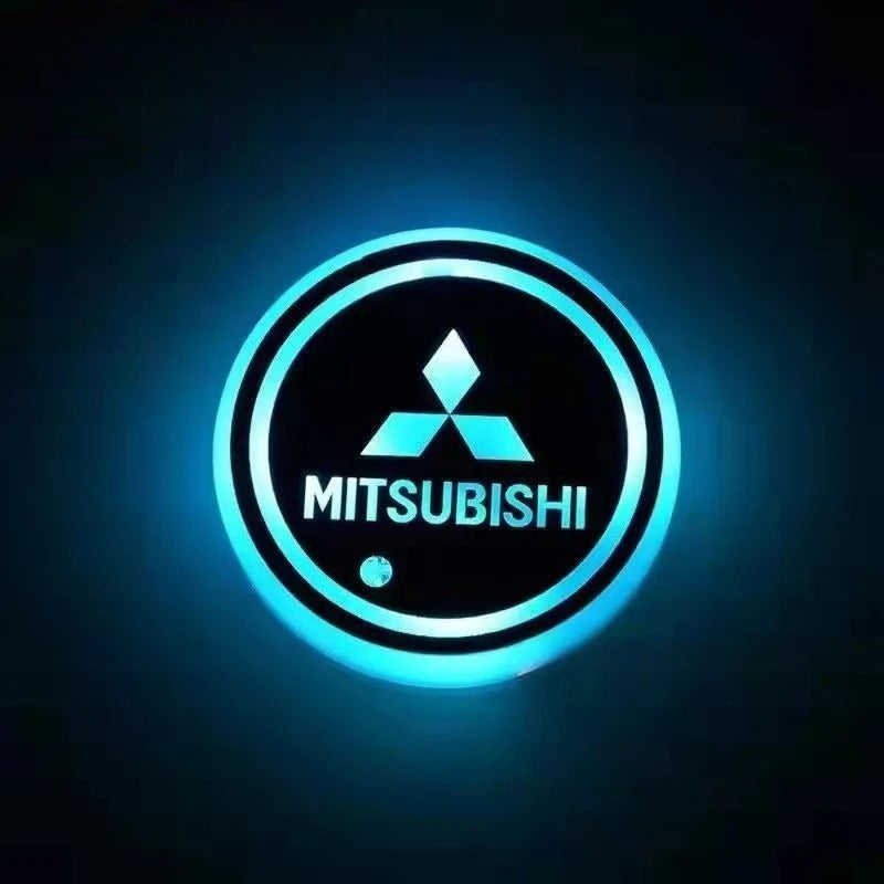 2 τεμάχια σουβέρ αυτοκινήτου LED-GR