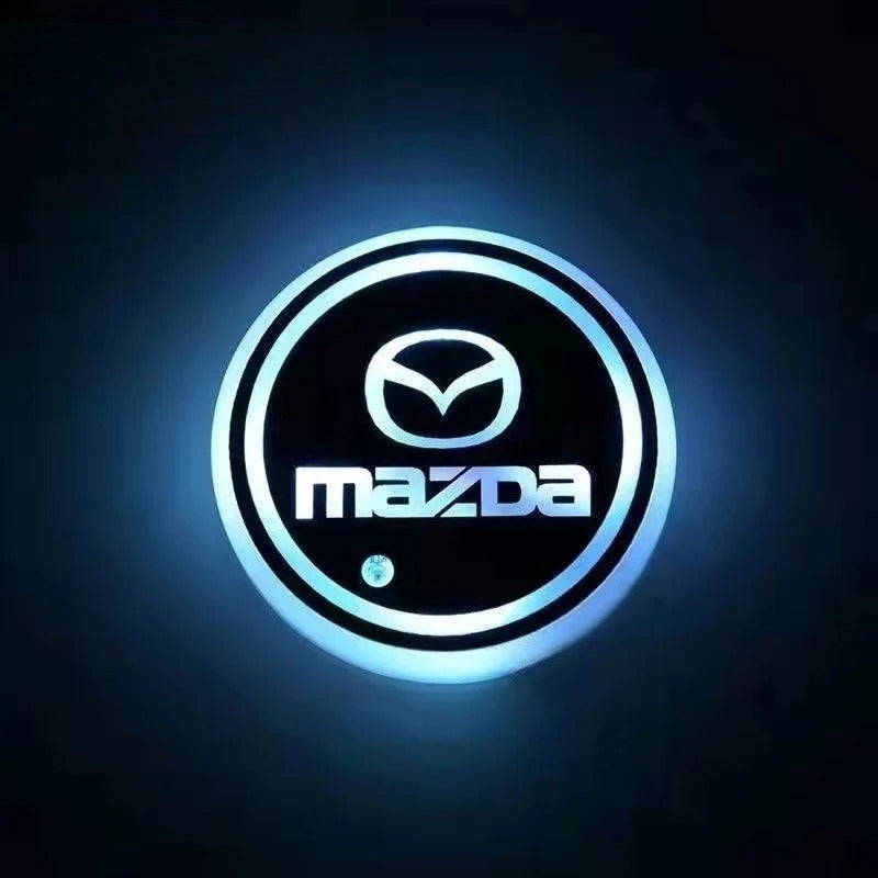 2 τεμάχια σουβέρ αυτοκινήτου LED-GR