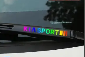 NAUJAUSIAS PASIŪLYMAS 🎉50% NUOLAIDA🎉Kūrybingas automobilio valytuvų lipdukas🎉4 DALYS🎉-LT