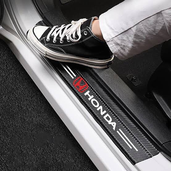 Protector de umbral de puerta de fibra de carbono (8 piezas)-ES