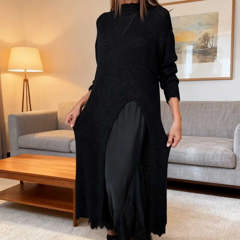 ✨ Dvodelna ženska obleka z oprijetim krojem-SI