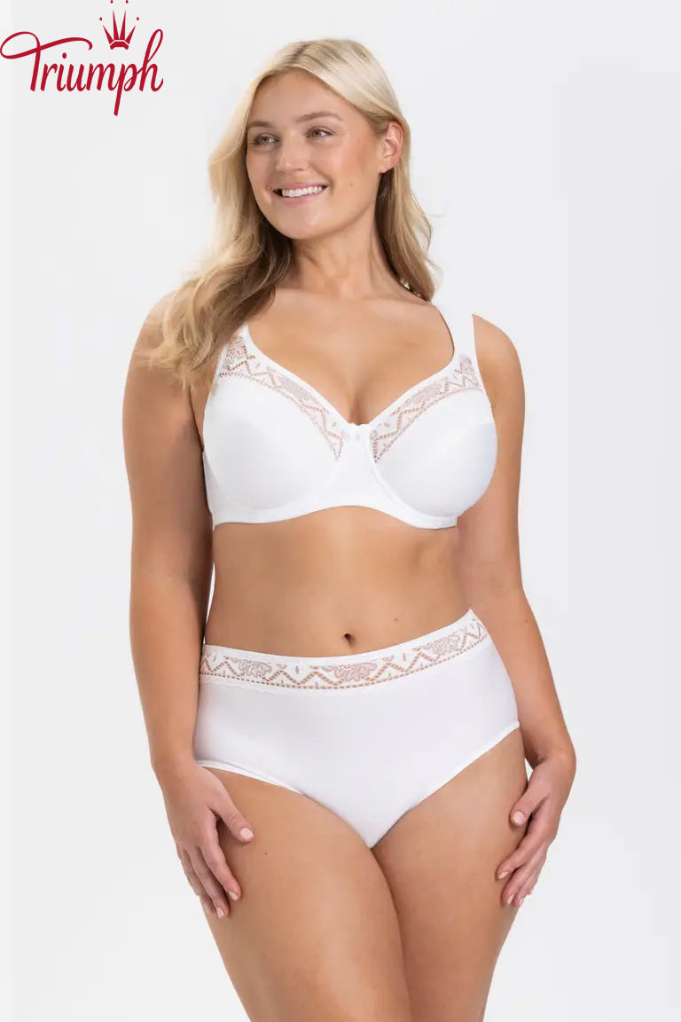 Triumph (3 kosi) modrček brez žice-SI