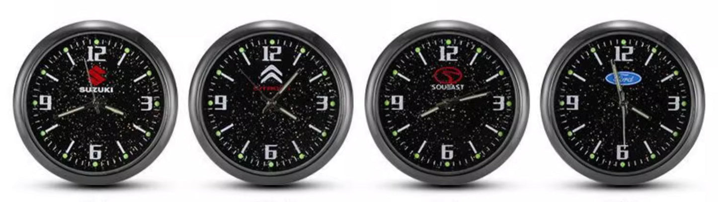 Vroča razprodaja ✨50 % popusta ✨Svetleča kvarčna avtomobilska ura-SI