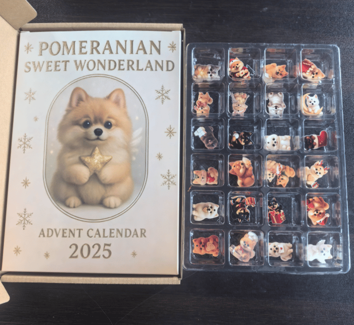 Ημερολόγιο Advent Sweet Wonderland της Pomeranian για το 2025-GR
