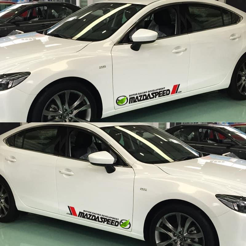 Προσφορές 🎅50% έκπτωση 🎅Αυτοκόλλητα αυτοκινήτου με λουλούδια 🎉2 τεμάχια🎉-GR