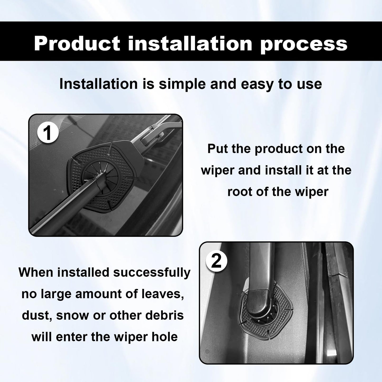 Προστατευτικό περιστροφής υαλοκαθαριστήρα σιλικόνης-GR