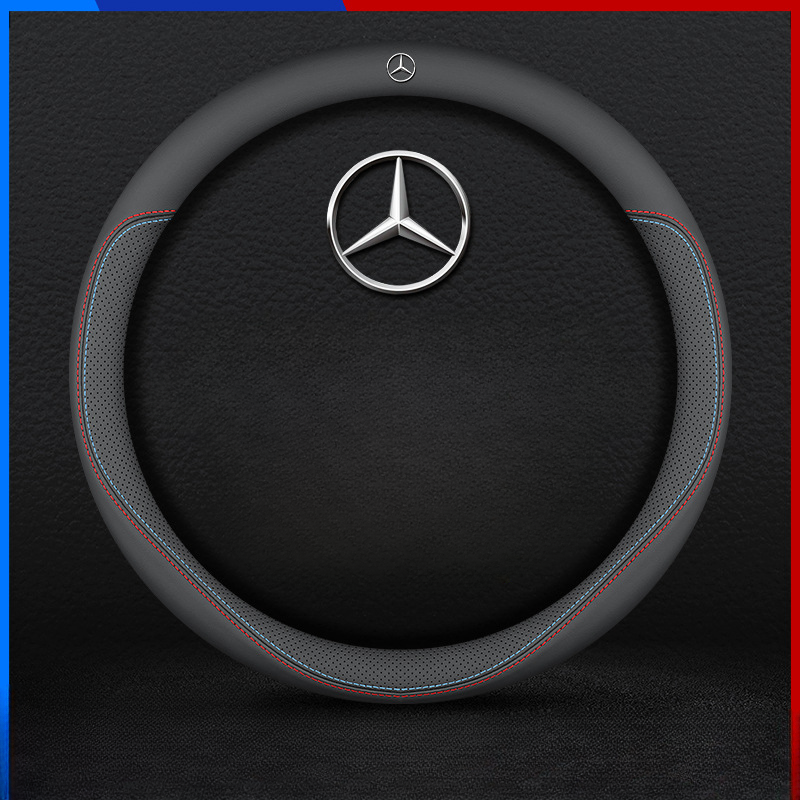 Prevleka za volan iz vrhunskega napa usnja – razkošno udobje, zračna konstrukcija in celoletna vzdržljivost-SI