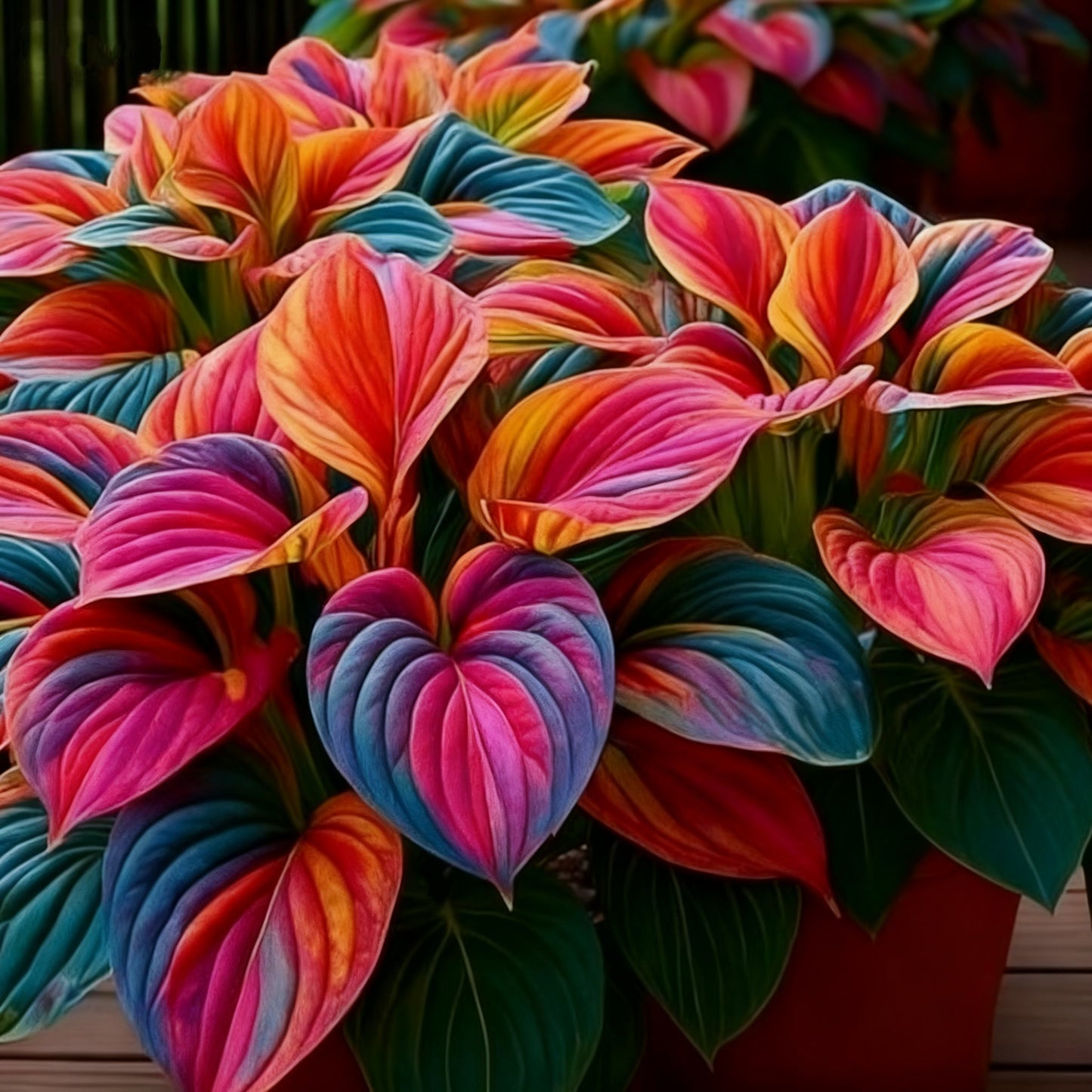 🌈🔥 Hostas de llama arcoíris de edición limitada: follaje multicolor raro, exclusivo de nuestra tienda 🌸-ES
