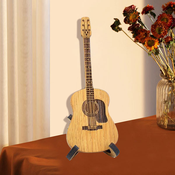 🔥 ΚΑΥΤΗ ΕΚΠΤΩΣΗ 50% 💖 Ξύλινη θήκη για πένες ακουστικής κιθάρας 🎁🎸-GR