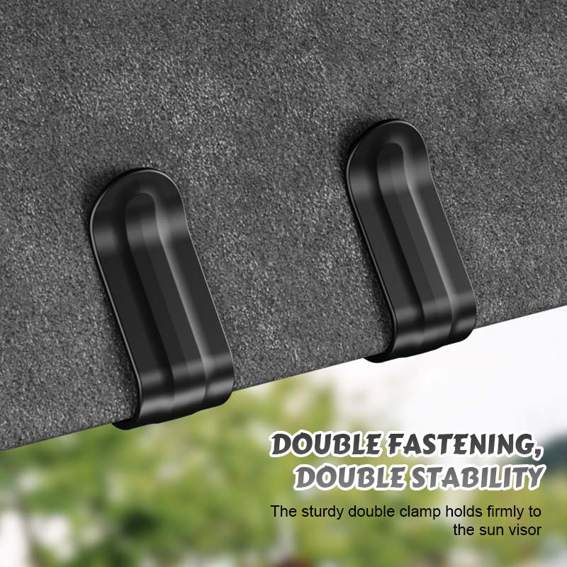 Estuche para gafas de coche con espejo-ES