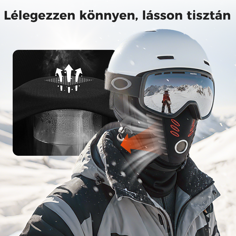 💞 Vėjui atsparus šalmas žiemai, unisex-LT
