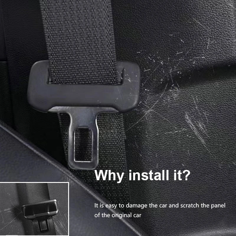 Protector de hebilla de cinturón de seguridad de coche 🔥2 piezas🔥-ES