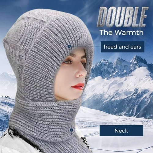 [Rebajas de invierno⛄] Bufanda y gorro con protección auditiva integral y resistente al viento✨-ES