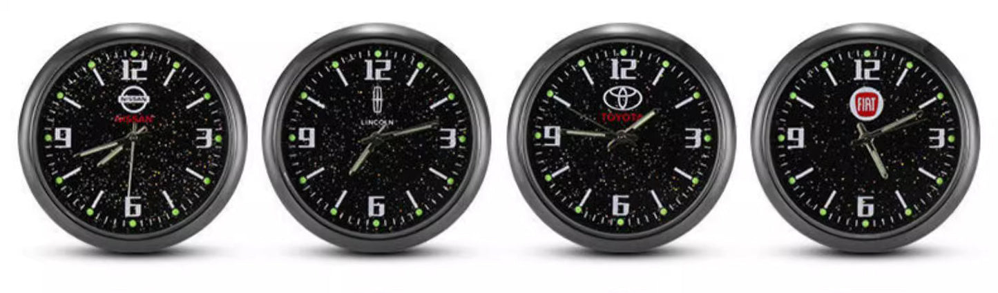 Vroča razprodaja ✨50 % popusta ✨Svetleča kvarčna avtomobilska ura-SI