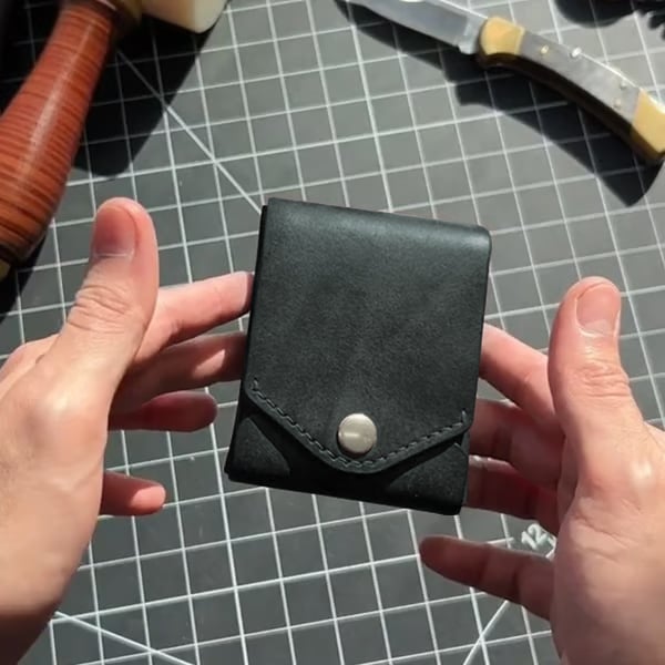 Cartera de cuero multifuncional-ES