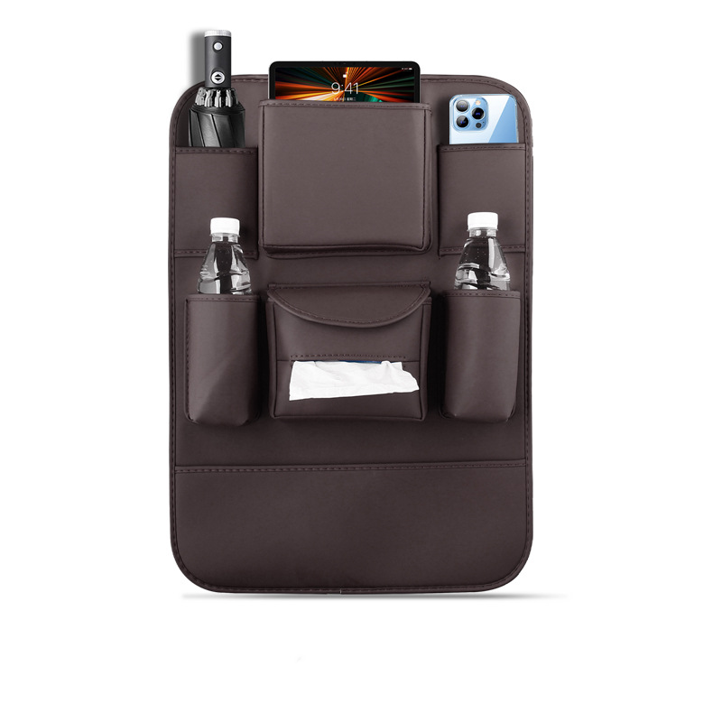 Οργάνωση πίσω καθίσματος DriveEase – Κρεμαστή οργάνωση με πολλαπλές τσέπες και εξατομικευμένο λογότυπο-GR