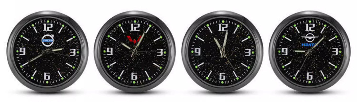 Vroča razprodaja ✨50 % popusta ✨Svetleča kvarčna avtomobilska ura-SI