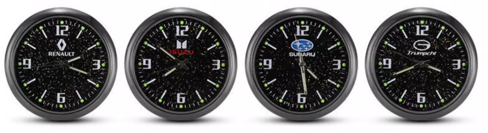 Vroča razprodaja ✨50 % popusta ✨Svetleča kvarčna avtomobilska ura-SI