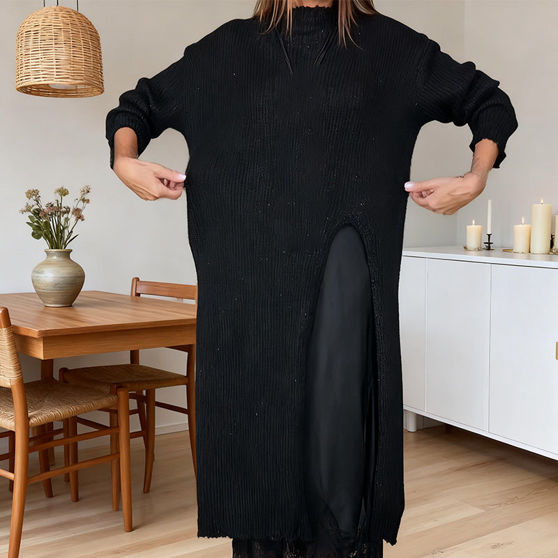 ✨ Dvodelna ženska obleka z oprijetim krojem-SI