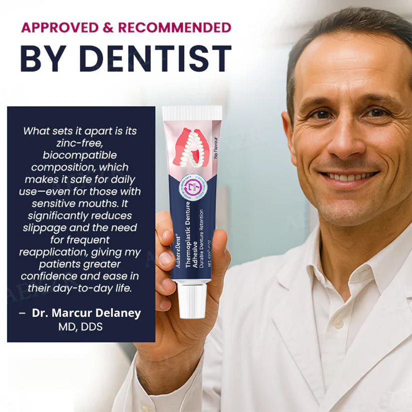 （🔥Kupite 1, dobite 1 gratis🔥）AdhereDent termoplastično lepilo za proteze, trajna fiksacija proteze-SI
