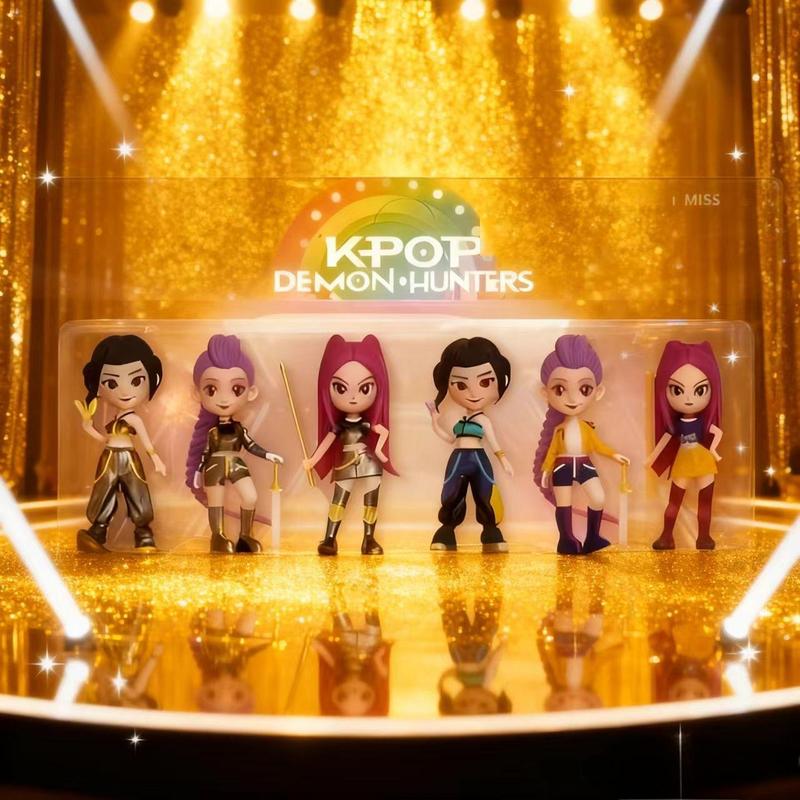 🔥 Kpop Demon Hunter lėlės – riboto leidimo⏰-LT