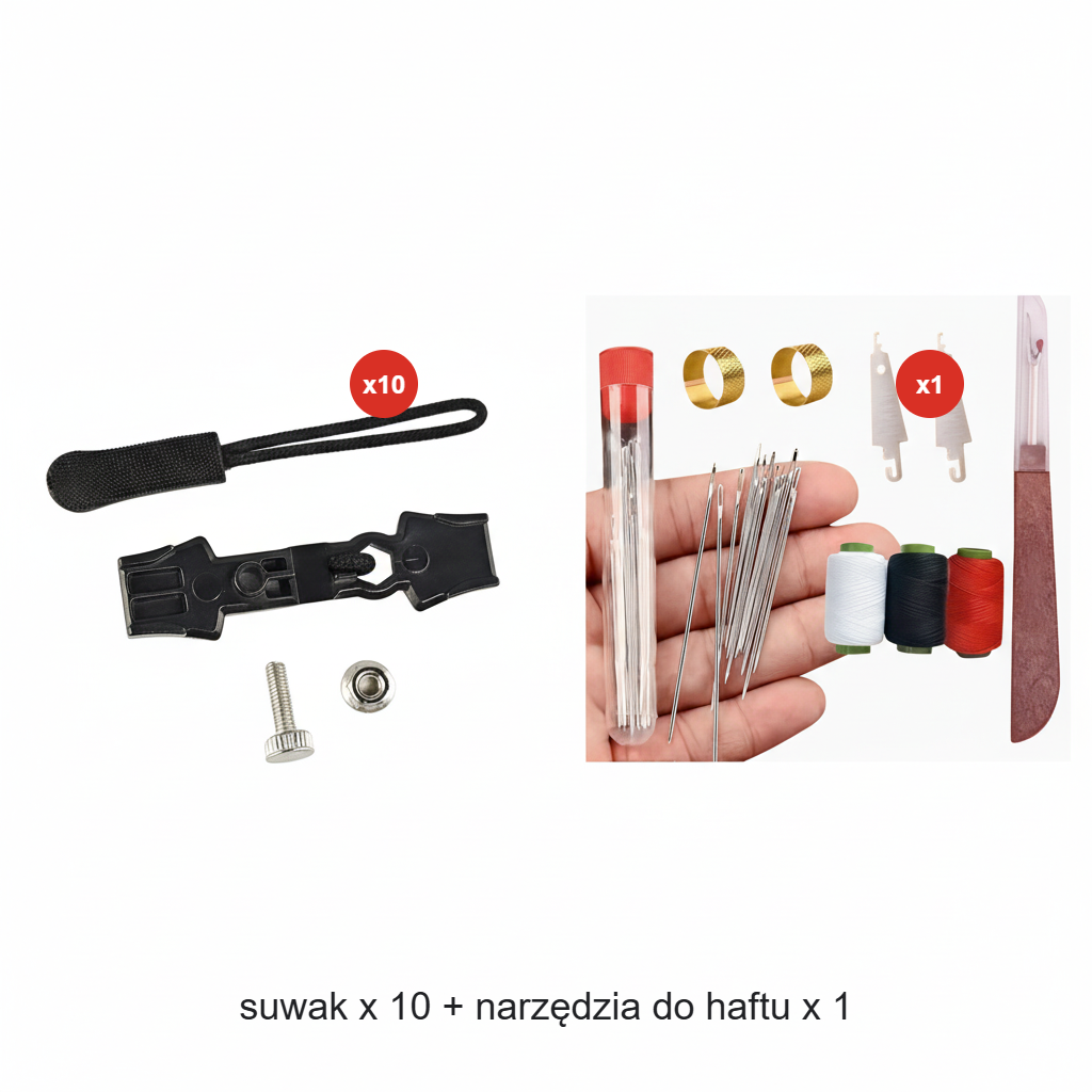 ¡Compra más y llévate más gratis! Kit universal de reparación de cremalleras-ES