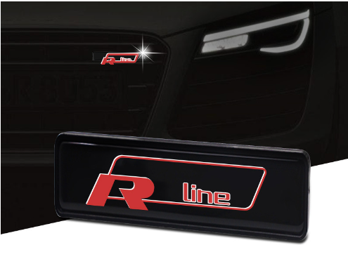 Venta caliente ✨50% de descuento ✨Lámpara LED elegante y atmosférica con logotipo para la parrilla central de su automóvil-ES