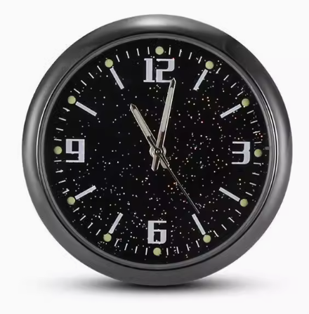 Vroča razprodaja ✨50 % popusta ✨Svetleča kvarčna avtomobilska ura-SI