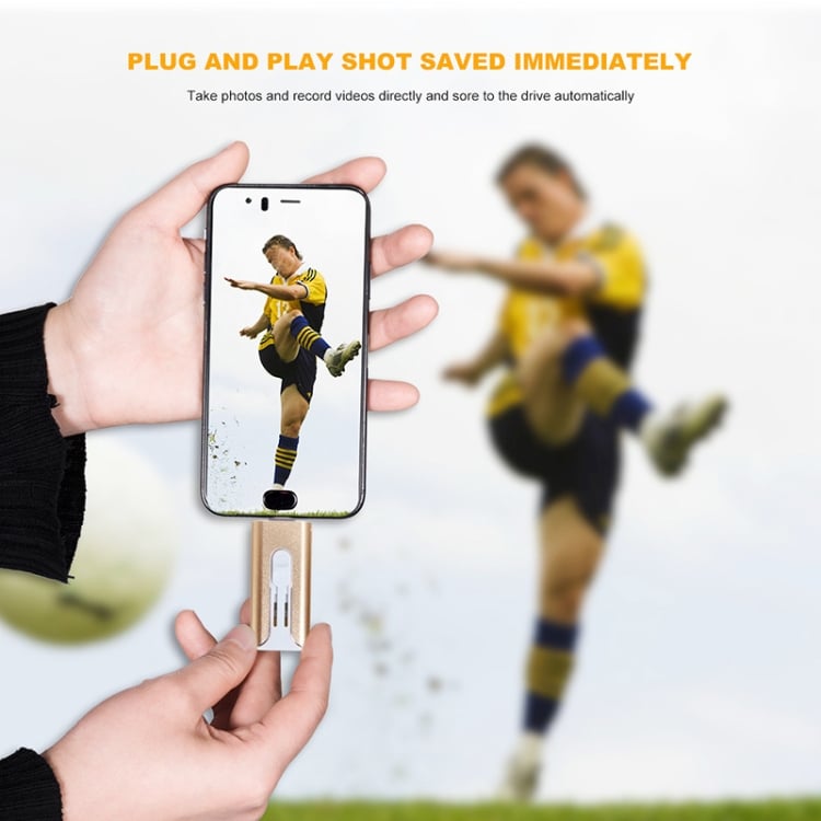 32~256GB Micro USB + 8 kontaktų + USB 3.0 4 viename mobiliojo telefono, kompiuterio USB diskas-LT