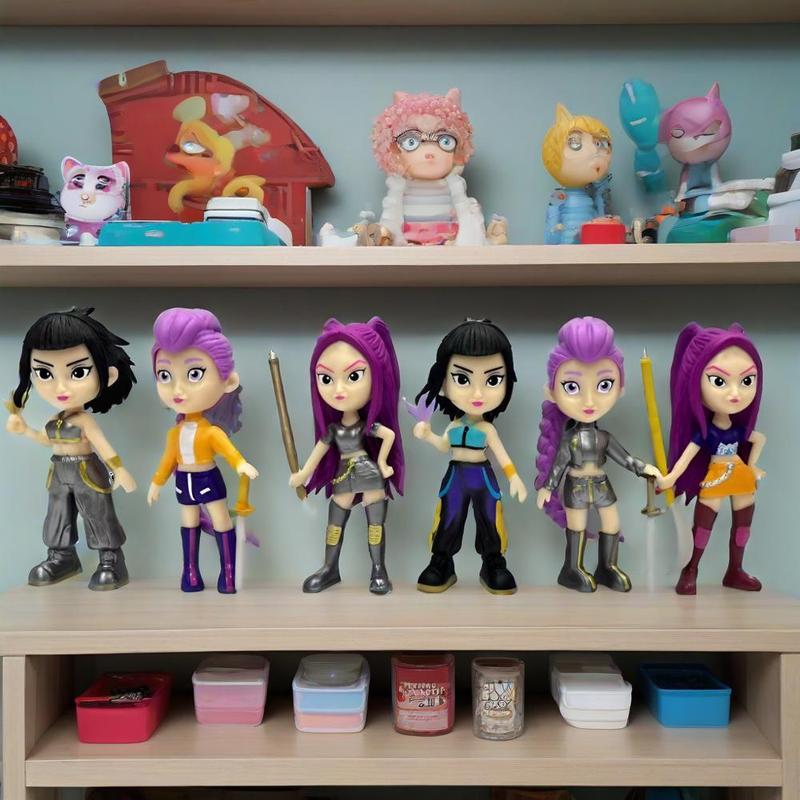 🔥 Kpop Demon Hunter lėlės – riboto leidimo⏰-LT